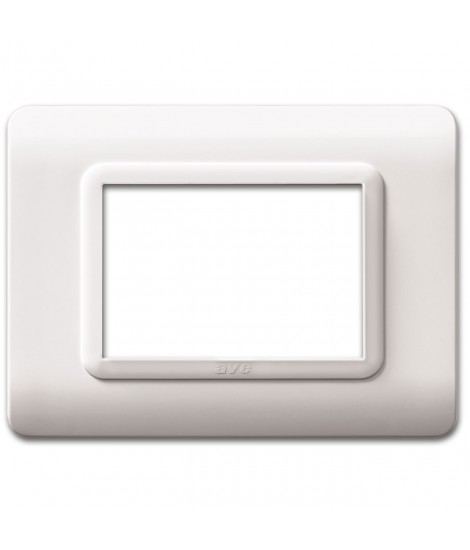 WHITE ANTIBACTERIAL PLAQUE 3M