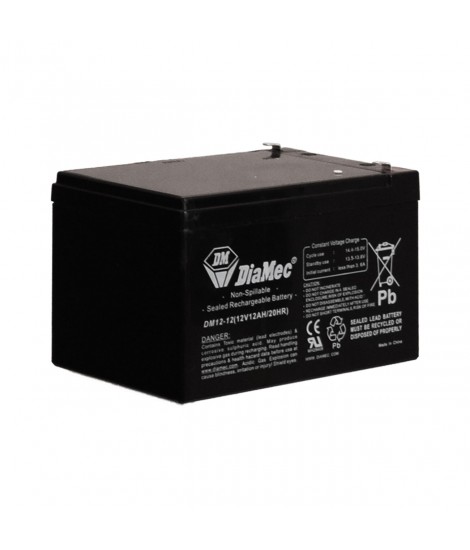 BATTERIA RICARICABILE 12V/12AH