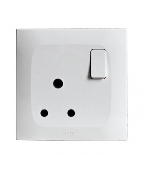 15A SOCKET MIT 1P 2M SWITCH