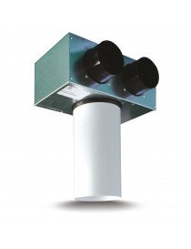 ADATTATORE 90o - 2IN/1OUT