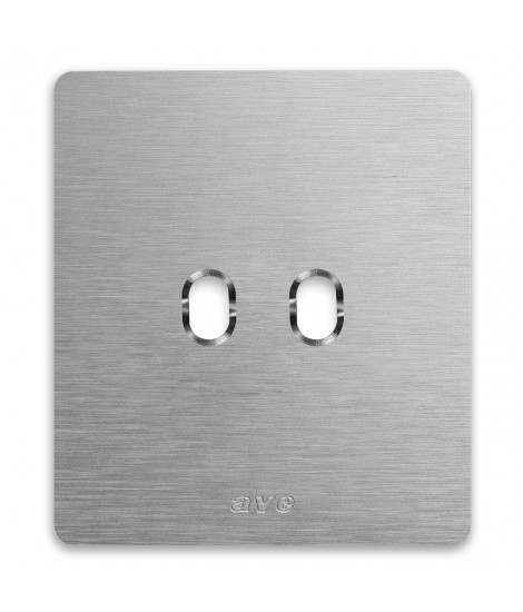 PLATE NEW STYLE ALUMINIUM NAT.2COM