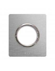 PLACCA NEW STYLE ALLUMINIO NAT.1PRE