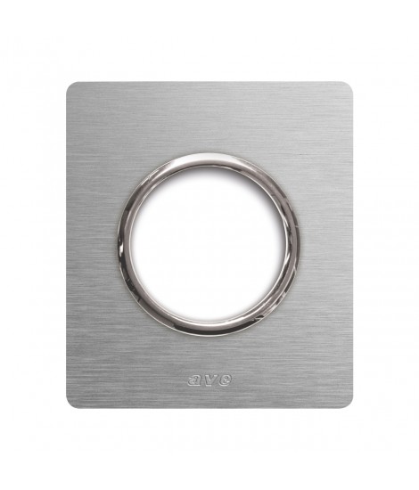 PLACCA NEW STYLE ALLUMINIO NAT.1PRE