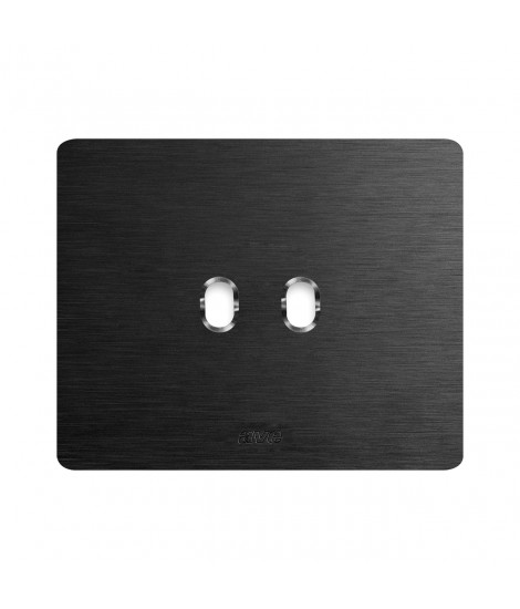 PLATE NEW STYLE ALUM.ANTRAC. 2COM