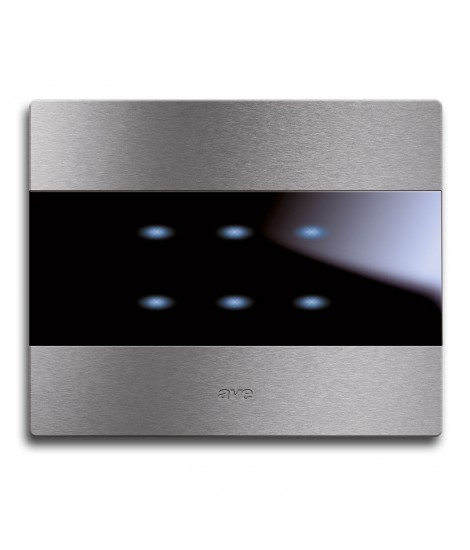 PLACCA AVETOUCH ALLUMINIO NAT. 6COM