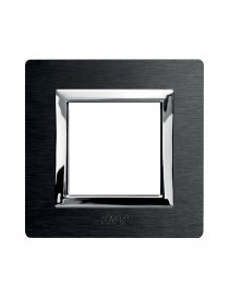 PLACCA VERA44 ALLUMIN. ANTRACITE 2M