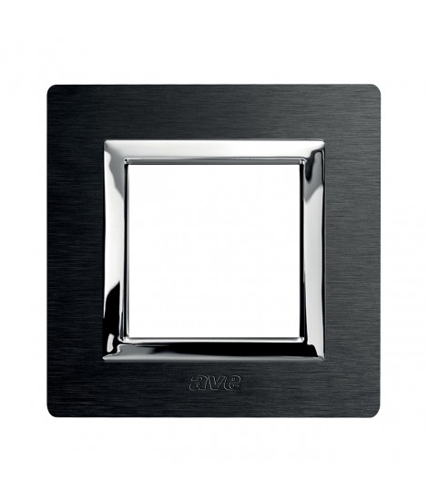 PLAQUE VERA44 ALLUMIN. ANTHRACITE 2M