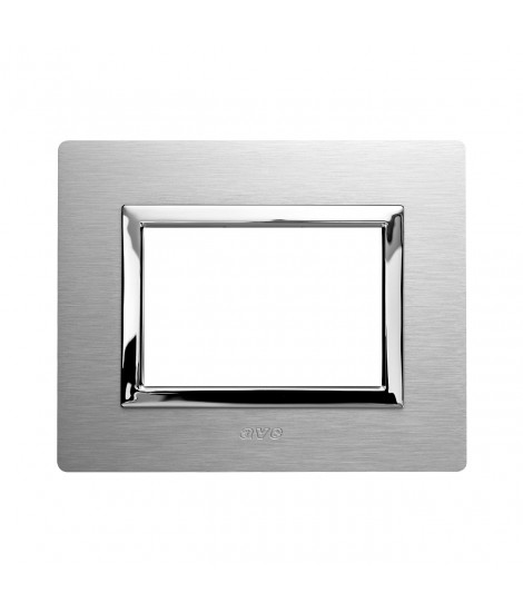 PLAQUE VERA44 ALUMINIUM NATUR 3M