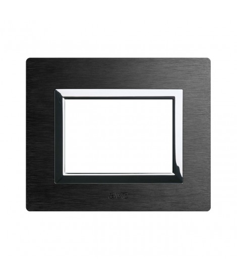 PLAQUE VERA44 ALLUMIN. ANTHRAZIT 3M
