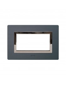 VERA44 ALUMIN PLATE. ANTHRACITE 4M
