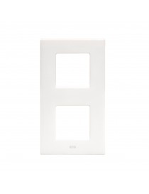 PLAQUE VERA44 CORIAN WEIß 2+2M