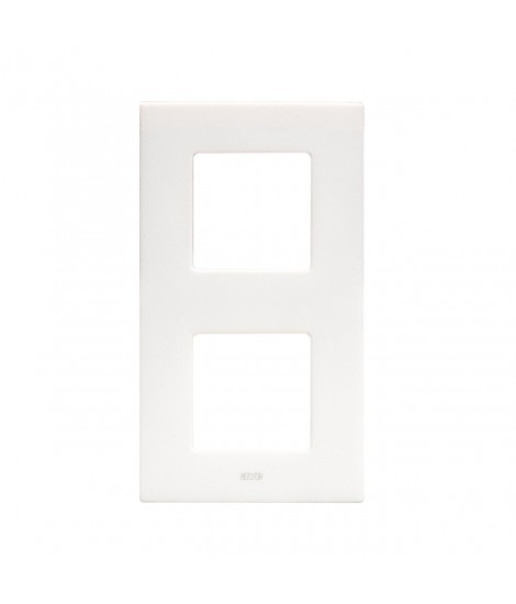 PLACCA VERA44 CORIAN BIANCO 2+2M
