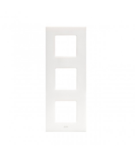PLACCA VERA44 CORIAN BIANCO 2+2+2M