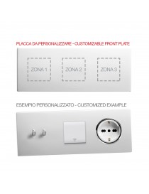 PLACCA&nbsp;MULT.PER.CORIAN&nbsp;BIANCO2+2+2M