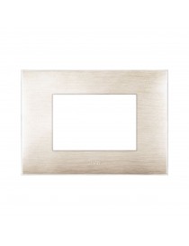 PLAQUE YOUNG44 BEIGE BÜRSTEN. 3D-3M