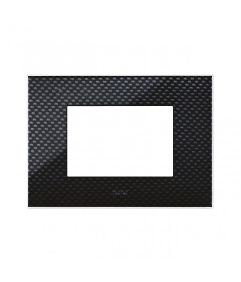 PLACCA YOUNG44 CARBON SCURO 3D 3M
