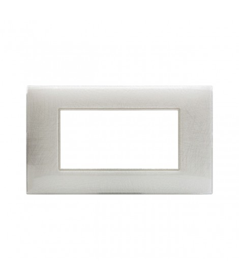 PLAQUE YOUNG44 WHITE 3D 4M