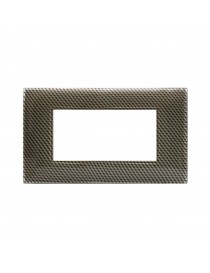 PLAQUE YOUNG44 CARBON CLEAR 3D 4M