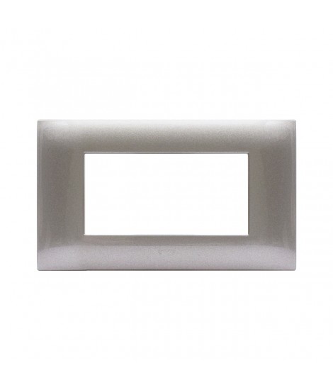PLAQUE YOUNG44 GRAU METALL. 4M