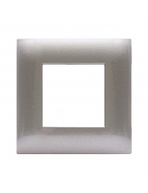 PLAQUE YOUNG44 GRIGIO METALLIZ. 2M