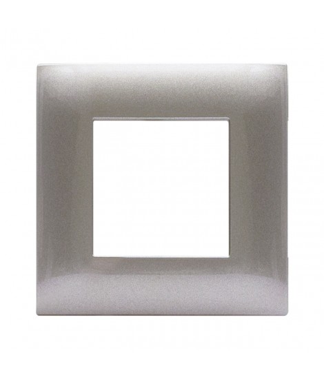 PLAQUE YOUNG44 GRIGIO METALLIZ. 2M