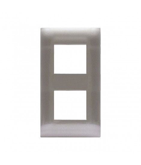 PLACCA YOUNG TEC.GRIGIO MET.(2+2)4M
