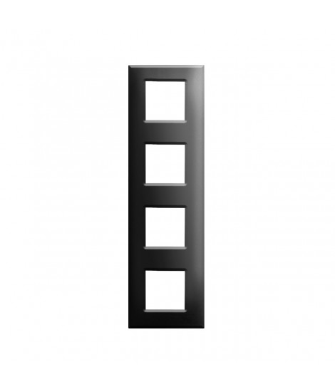 PLACCA YOUNG44 2+2+2+2 GRIGIO TEKLA