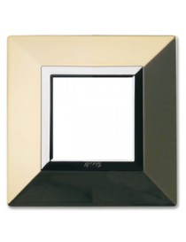 PLACCA ZAMA44 OTTONE LUCIDO 2M