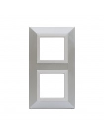 PLACCA ZAMA44 BIANCO MICALIZZ. 2+2M