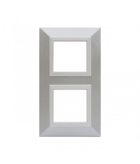 PLACCA ZAMA44 BIANCO MICALIZZ. 2+2M