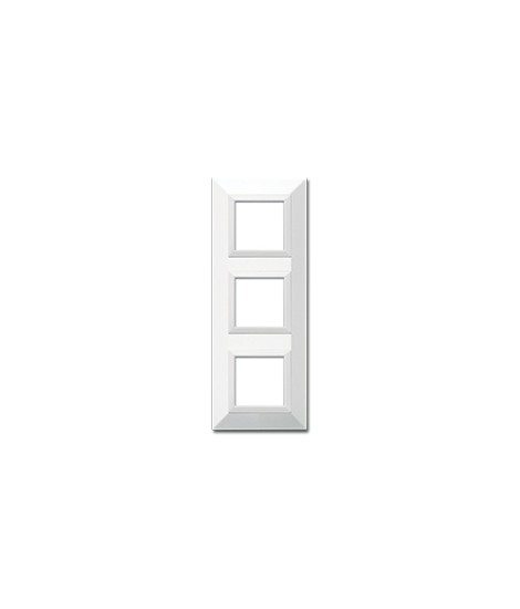 PLAQUE ZAMA44 WHITE RAL9010 2+2+2M
