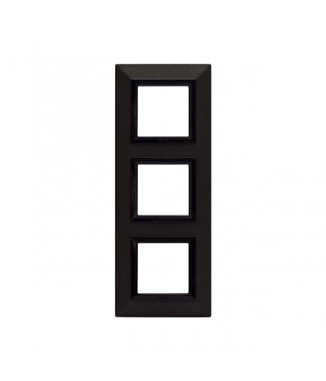 PLAQUE ZAMA44 GRAPHITE 2+2+2M