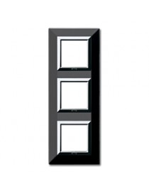 PLACCA ZAMA44 NERO ASSOLUTO 2+2+2M