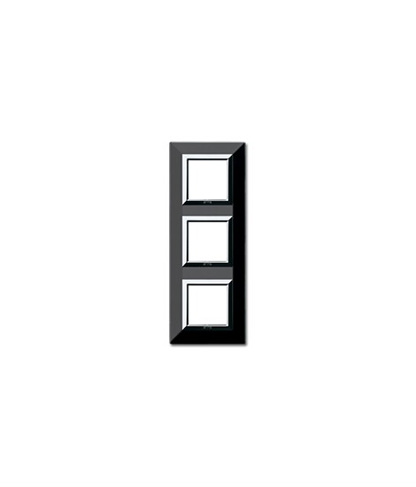 PLACCA ZAMA44 NERO ASSOLUTO 2+2+2M