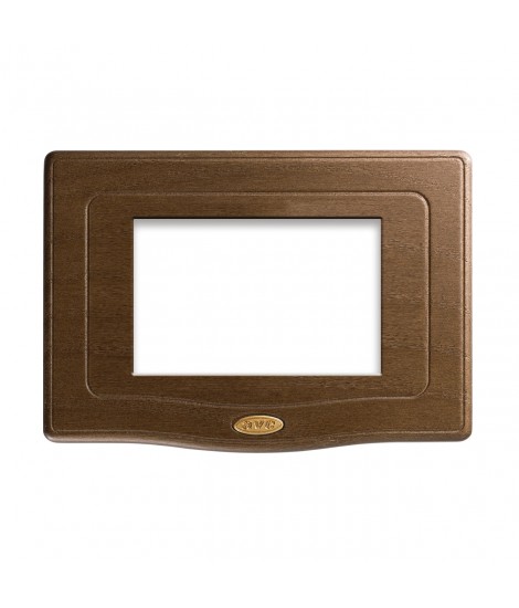 PLATE ENGLAND STYLE WOOD WALNUT 3M