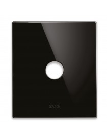 PLACCA NEW STYLE VETRO NERO AS.1COM