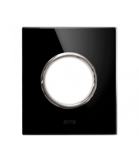 PLAQUE NEW STYLE BLACK GLASS AS.1PRE