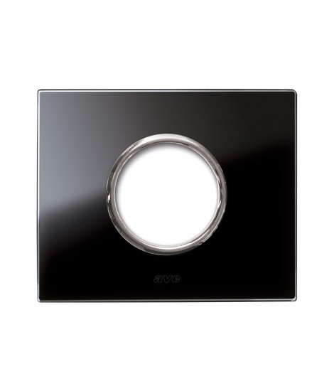 PLAQUE NEW STYLE GLAS SCHWARZ AS.1PRE