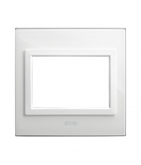 PLAQUE FINES.&nbsp;98x98 3M white glass