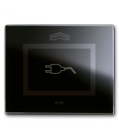 PLAQUE-TOUCH-RUTSCHE SCHWARZEN STECKER 3M