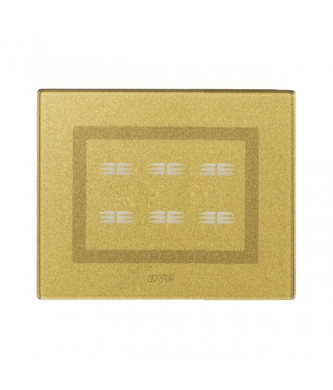 PLACCA VERATOUCH ORO 6COM