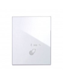 PLACCA TOUCH GEST.ALB. BIANCO 3+3M