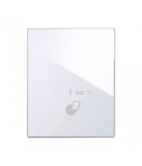 TOUCH GEST PLATE. Alb. WHITE 3+3M
