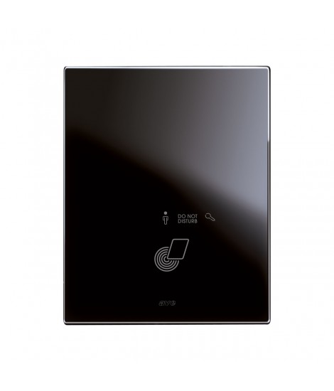 TOUCH GEST PLATE. Alb. SCHWARZ 3+3M
