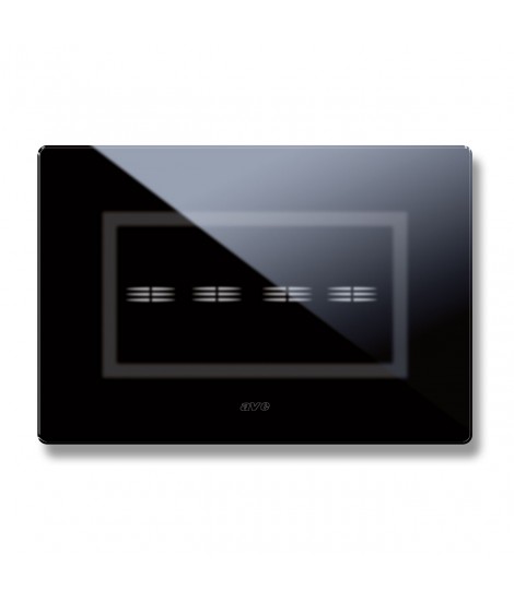 PLACCA VERATOUCH NERO ASSOLUTO 4COM