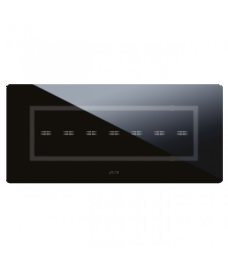 PLACCA VERATOUCH NERO ASSOLUTO 7COM