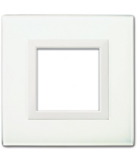 REAL44 WEISS GLASPLATTE 2M