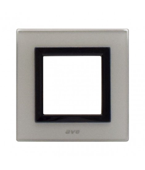 PLAQUE VERA44 GLAS GRAU ARGEN 2M