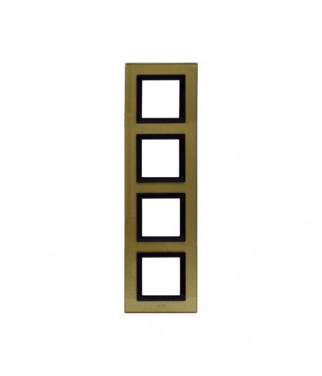 PLAQUE VERA44 GLAS GOLD 2+2+2+2M