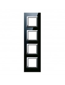PLACCA VERA44 VETRO NERO 2+2+2+2M